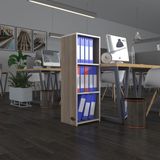 Kenzlife Klasorluk Rafli Almakay Crd 105*40*30 Kitaplik Ofis Arkaliksiz