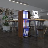 Kenzlife Klasorluk Rafli Almakay Cvz 105*40*30 Kitaplik Ofis Arkaliksiz