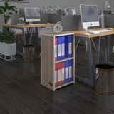 Kenzlife Klasorluk Rafli Attila Crd 70*40*30 Kitaplik Ofis Arkaliksiz