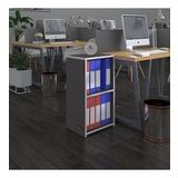 Kenzlife Klasorluk Rafli Attila Gri 70*40*30 Kitaplik Ofis Arkaliksiz