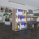 Kenzlife Klasorluk Rafli İlkutay Crd 105*80*30 Kitaplik Ofis Arkaliksiz
