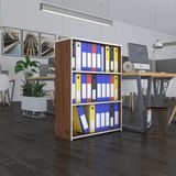 Kenzlife Klasorluk Rafli İlkutay Cvz 105*80*30 Kitaplik Ofis Arkaliksiz