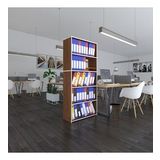 Kenzlife Klasorluk Rafli Rona Cvz 175*80*30 Kitaplik Ofis Arkaliksiz