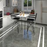 Kenzlife Knsz Masa Sandalye Takımı Hem105zengin Byzsyh 060*060 2 Sandalye Syhsyh Kolçaklı