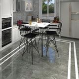 Kenzlife Knsz Masa Sandalye Takımı Hem105zengin Byzsyh 080*080 4 Sandalye Syhsyh Kolçaklı