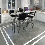 Kenzlife Knsz Masa Sandalye Takımı Hem105zengin Byzsyh 140*040 4 Sandalye Syhsyh Kolçaklı Sırt Minderli