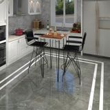 Kenzlife Knsz Masa Sandalye Takımı Hem105zengin Cvzsyh 070*070 2 Sandalye Syhsyh Kolçaklı Sırt Minderli
