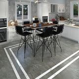 Kenzlife Knsz Masa Sandalye Takımı Hem105zengin Cvzsyh 130*070 6 Sandalye Syhsyh Kolçaklı Sırt Minderli