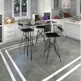 Kenzlife Knsz Masa Sandalye Takımı Hem105zengin Grisyh 120*040 3 Sandalye Syhsyh Kolçaklı