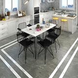 Kenzlife Knsz Masa Sandalye Takımı Hem75mazlum Byzsyh 130*090 Klç 6 Sandalye Syhsyh Kolçaklı