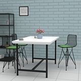 Kenzlife Knsz Ufak Boy Tel Bar Sandalyesi 1 Li Uslu Syhyşl 55 Cm Oturma Yüksekliği Mutfak Bahçe Cafe Ofis