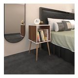 Kenzlife Komodin Biterge Cvz 74*39*39 Ahşap Ayaklı Komidin Kitaplık