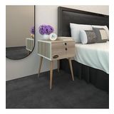 Kenzlife Komodin Çıntay Crd 57*39*39 Çekmeceli Kilitli Ahşap Ayaklı Komidin