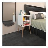 Kenzlife Komodin Erkeli Byz 74*39*39 Ahşap Ayaklı Komidin Kitaplık