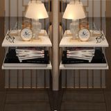 Kenzlife Komodin Guiseppe 2 Li Set Byz Komidin 39*19 2 Parça Duvara Monte Askı Aparatlı ( Mng)