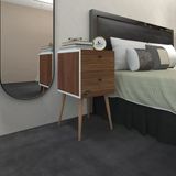 Kenzlife Komodin Hanami Cvz 74*39*39 Komidin Ahşap Ayaklı Kitaplık Ayakkabılık Kapaklı Arkalıklı