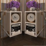 Kenzlife Komodin Lothario 2 Li Set Crd Komidin 42*20*19 Duvara Monte Askı Aparatlı ( Mng)
