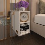 Kenzlife Komodin Lothario Byz Komidin 42*20*19 Duvara Monte Askı Aparatlı ( Mng)