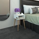 Kenzlife Komodin Ragnarok 49*29*29 Byz Komidin Ahşap Ayaklı