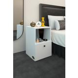 Kenzlife Komodin Yokatta Byz 60*39*39 Komidin Kitaplık Ayakkabılık Kapaklı Arkalıklı