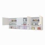 Kenzlife Konsta Beyaz 60x150x32 cm Mutfak ve Banyo Dolabı