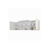 Kenzlife Lucida Beyaz 60x150x32 cm Mutfak ve Banyo Dolabı