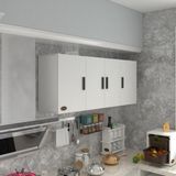 Kenzlife Marina 60x150x22 cm Kapaklı Raflı Beyaz Hazır Mutfak Dolabı
