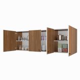 Kenzlife Marina Ceviz 60x150x32 cm Mutfak ve Banyo Dolabı