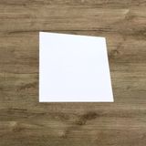 Kenzlife Mdf Pasta Altlığı Tek Yüzü Beyaz 20X20 Kare 01 Adet Kalınlık 2.7 Mm-3 Mm