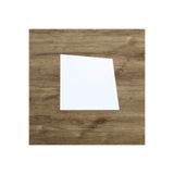 Kenzlife mdf pasta altlığı tek yüzü beyaz 20x20 kare 10 adet kalınlık 2.7 mm-3 mm