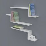 Kenzlife Mediha 015*060*20*3 Byz Duvar Rafı Kitaplık