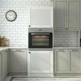Kenzlife Membran Ankastre Fırın Dolabı Bige Byzbyz Panjur 180*60*56 Mebran Kapak Mdf Gövde
