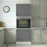 Kenzlife Membran Ankastre Fırın Dolabı Bige Gribyz Çerçeve 180*60*56 Mebran Kapak Suntalam Gövde