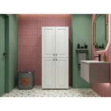Kenzlife membran çamaşır-kurutma makinesi dolabı jelena byzbyz çerçeve 180*70*60 mebran kapak MDF gövde banyo çift katlı