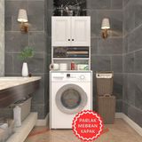 Kenzlife Membran Çamaşır Makinesi Dolabı Hayzum Byzbyz Çerçeve 180*66*55 Mebran Kapak Suntalam Gövde