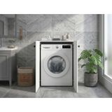 Kenzlife membran çamaşır makinesi dolabı kapaklı tatyana byzbyz çerçeve 90*70*60 mebran kapak suntalam gövde banyo ofis