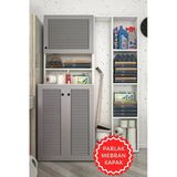 Kenzlife Membran Çamaşır Makinesi Dolabı Kasparovsüpürge Gribyz Panjur 180*126*55-20 Mebran Kapak Suntalam Gövde Banyo Kapaklı Arkalıksız