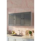 Kenzlife membran hazır mutfak dolabı ahlas gribyz panjur 120*60*22 mebran kapak suntalam gövde arkal