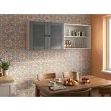 Kenzlife Membran Hazır Mutfak Dolabı Bera Gribyz Panjur 160*60*22 Mebran Kapak Suntalam Gövde Arkalıklı