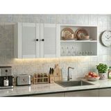 Kenzlife Membran Hazır Mutfak Dolabı Supsup Byzbyz Panjur 160*60*32 Mebran Kapak Suntalam Gövde Arkalıklı