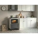 Kenzlife Membran Ocak Dolabı Doğangün Gribyz Çerçeve 85*60*56 Mebran Kapak Mdf Gövde