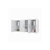 Kenzlife Merlanda Beyaz 60x120x32 CM Mutfak ve Banyo Dolabı