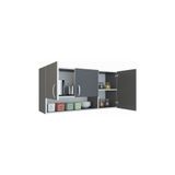 Kenzlife Mirena Gri 60x120x32 cm Mutfak ve Banyo Dolabı