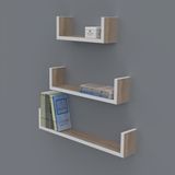 Kenzlife Müjgan 012*060-045-030*20 Crd Duvar Rafı Kitaplık