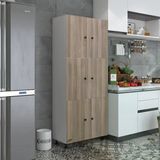 Kenzlife Mutfak Dolabı Tahiri Crdbyz 188*80*37 Çok Amaçlı Dolap Arkalıklı