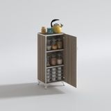 Kenzlife mutfak dolabı zehra 088*050*032 crd kilitli ayaklı banyo evrak ofis kitaplık ayakkabılık kiler - Cordoba
