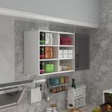 Kenzlife Nane 60 Gri Mod2 60x120x32 Mebran Kapak Suntalam Gövde Hazır Mutfak Dolabı