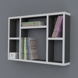 Kenzlife Neşve 040*060*20 Gri Duvar Rafı Kitaplık