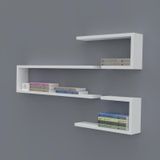 Kenzlife Nevres 060*100*20 Byz Duvar Rafı Kitaplık