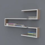 Kenzlife Nevres 060*100*20 Crd Duvar Rafı Kitaplık